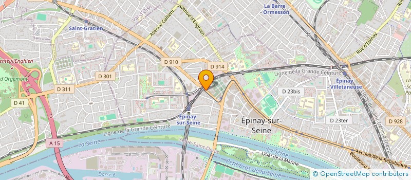 localisation de l'entreprise ADAM BAT  EPINAY-SUR-SEINE