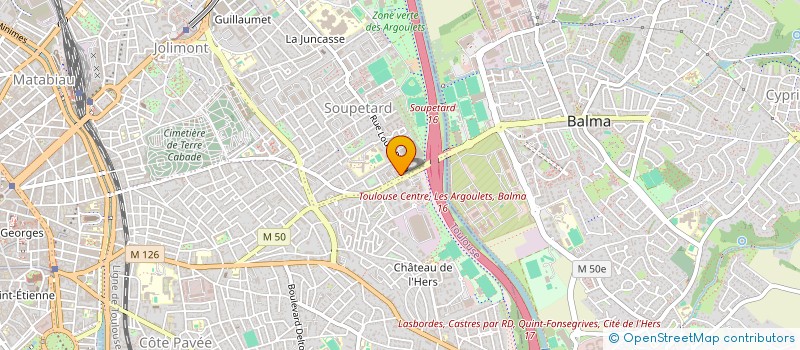 localisation de l'entreprise ADAM BATIMENT 31  TOULOUSE