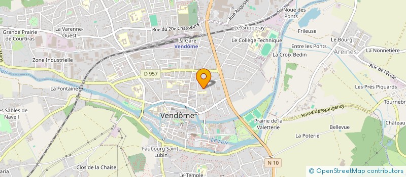 localisation de l'entreprise ADAM BATIMENT  VENDOME