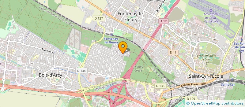 localisation de l'entreprise ADAM BTP à FONTENAY-LE-FLEURY