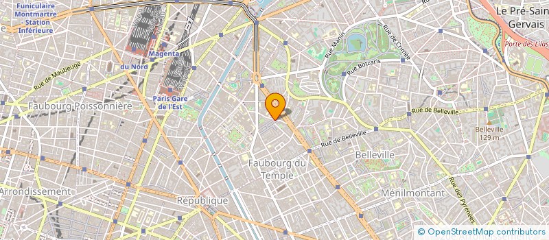 localisation de l'entreprise ADAM BTP  PARIS