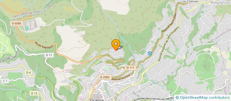 localisation de l'entreprise ADAM CONSULTING  GRASSE