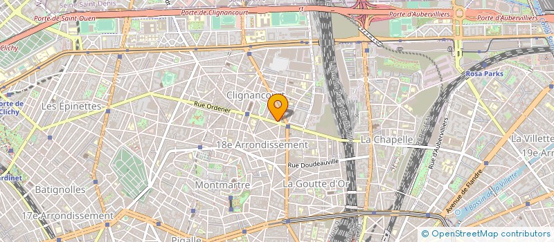localisation de l'entreprise ADAM DISTRIBUTION à PARIS
