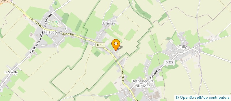 localisation de l'entreprise ADAM - DUMONT  ALLENAY