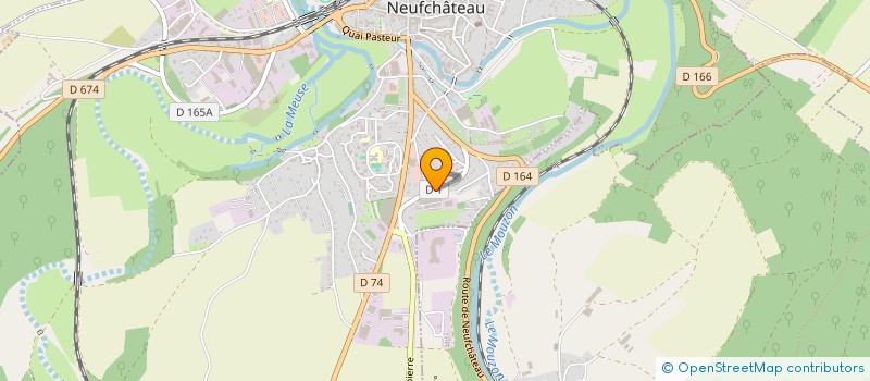 localisation de l'entreprise ADAM ET FILS à NEUFCHATEAU
