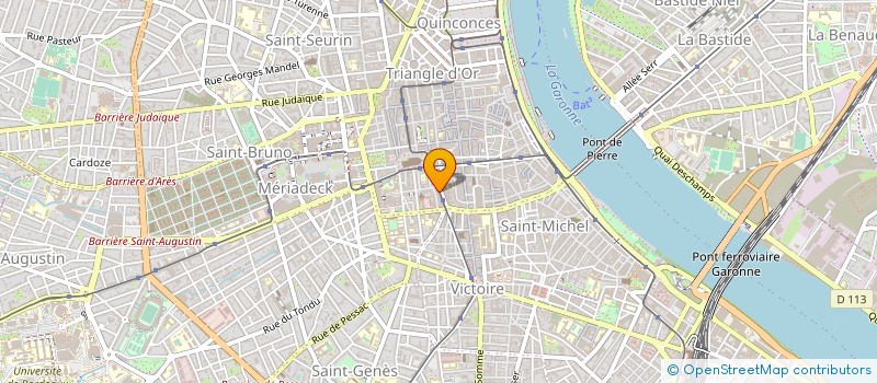 localisation de l'entreprise ADAM EVOLUTION à BORDEAUX