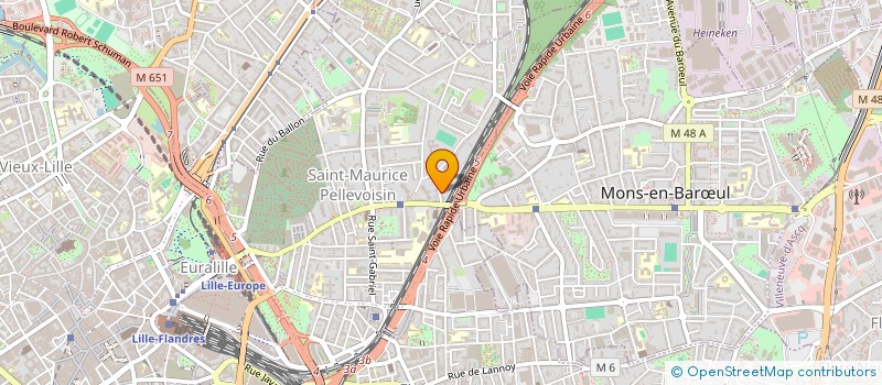 localisation de l'entreprise ADAM EXPRESS  LILLE