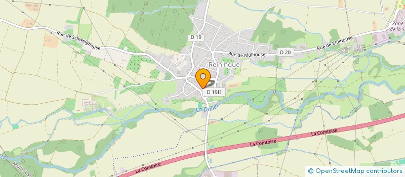 localisation de l'entreprise ADAM & HERMANN  REININGUE