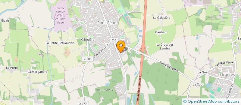 localisation de l'entreprise ADAM LEMIEUX  PONT-PEAN