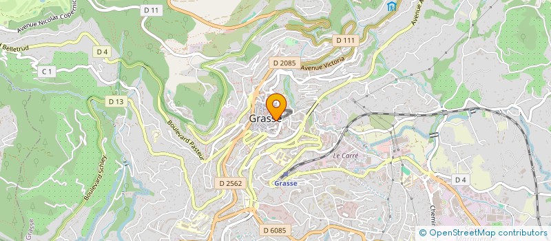 localisation de l'entreprise ADAM MACONNERIE à GRASSE