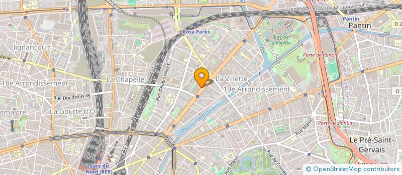 localisation de l'entreprise ADAM PIZZA  PARIS