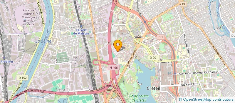 localisation de l'entreprise ADAM PRO SERVICES  CRETEIL