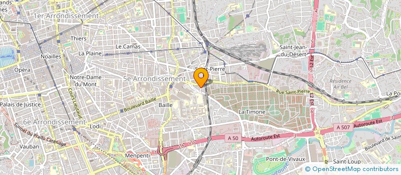 localisation de l'entreprise ADAM'S COMPANY à MARSEILLE