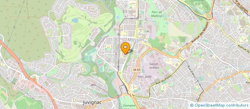 localisation de l'entreprise ADAM TAXI  MONTPELLIER