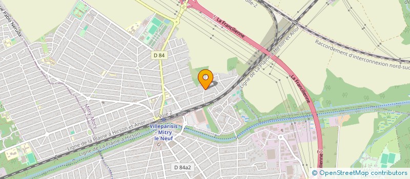 localisation de l'entreprise ADAM TAXI  MITRY-MORY