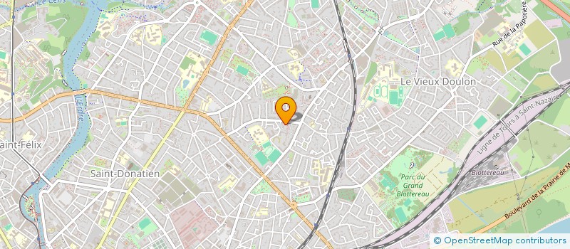 localisation de l'entreprise ADAM TECH à NANTES