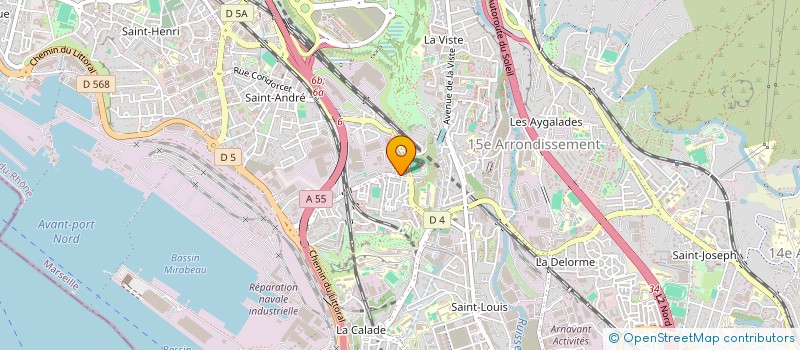 localisation de l'entreprise ADAM TRANSFERT DE LUXE à MARSEILLE