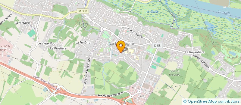 localisation de l'entreprise ADAM VTC  LA MONTAGNE