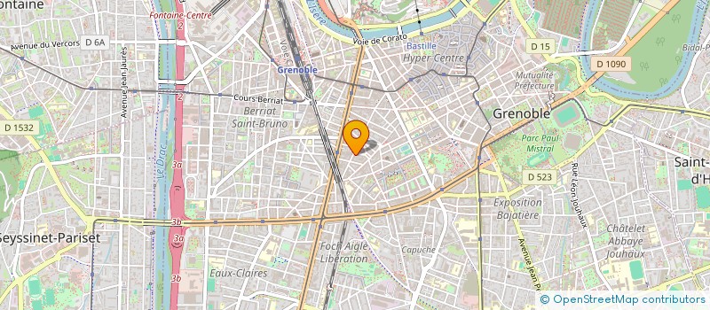 localisation de l'entreprise ADAMA  GRENOBLE