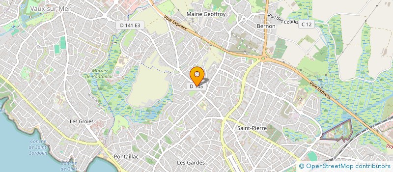 localisation de l'entreprise ADAMA  ROYAN