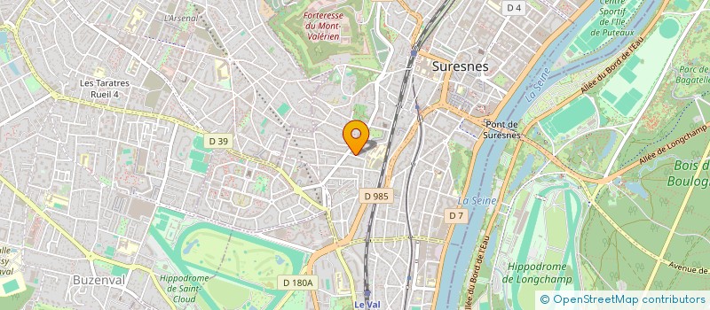 localisation de l'entreprise ADAMA PATRIMOINE à SURESNES