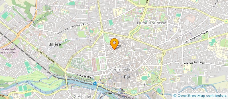 localisation de l'entreprise ADAMA TERRES D'AFRIQUE à PAU