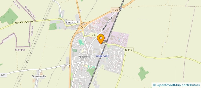 localisation de l'entreprise ADAMABAT à ANGERVILLE