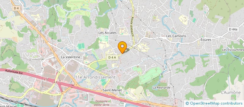 localisation de l'entreprise ADAMANTIN à MARSEILLE