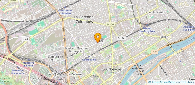 localisation de l'entreprise ADAMANTIS (LOBBYING & BUSINESS DEVELOPMENT) à COURBEVOIE