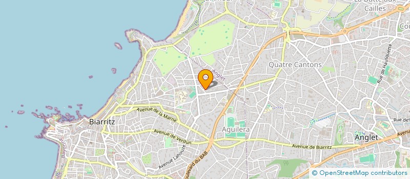 localisation de l'entreprise ADAMAS à BIARRITZ