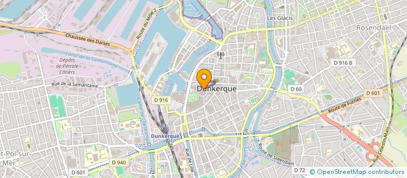 localisation de l'entreprise ADAMAS à DUNKERQUE
