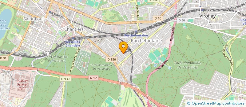 localisation de l'entreprise ADAMAS  VERSAILLES