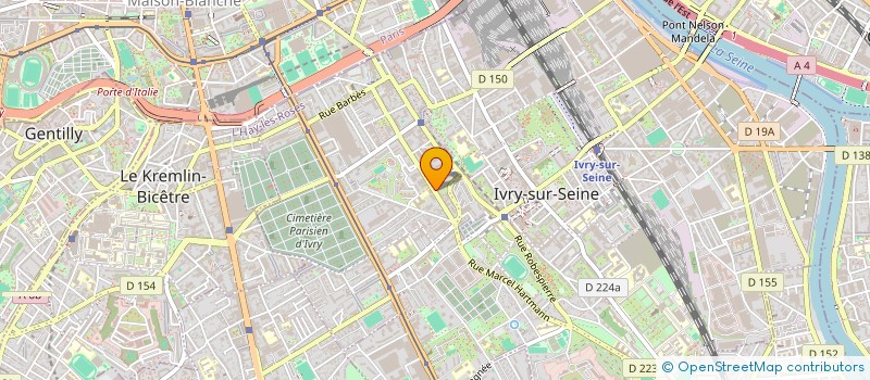 localisation de l'entreprise ADAMAS DAI à IVRY-SUR-SEINE