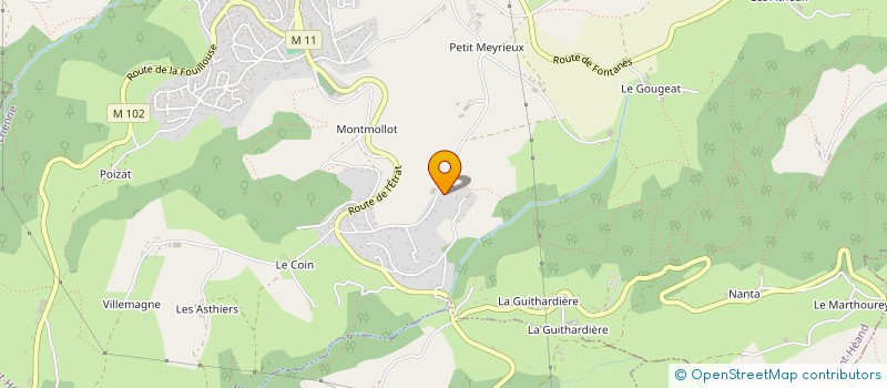localisation de l'entreprise ADAMAX FRANCE à SAINT-HEAND