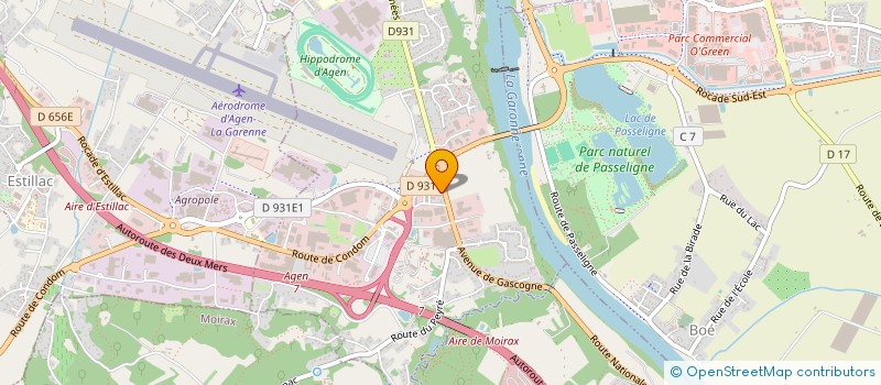 localisation de l'entreprise ADAMBRE  LE PASSAGE