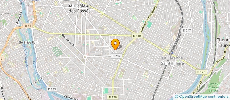 localisation de l'entreprise ADAMCO à SAINT-MAUR-DES-FOSSES