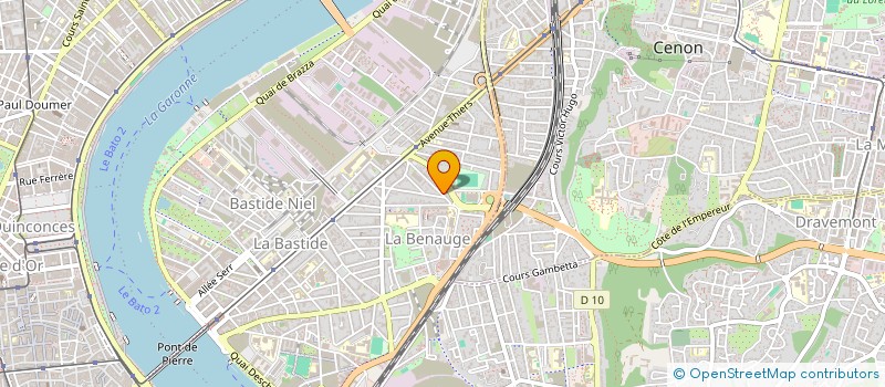 localisation de l'entreprise ADAMCOOK  BORDEAUX