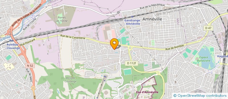 localisation de l'entreprise ADAME  AMNEVILLE