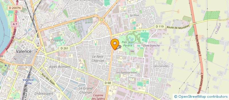 localisation de l'entreprise ADAMEDICARE à VALENCE