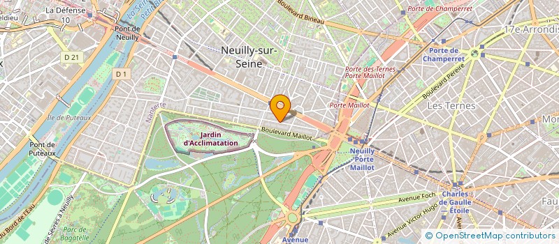 localisation de l'entreprise ADAMENIA ARCANGUES à NEUILLY-SUR-SEINE
