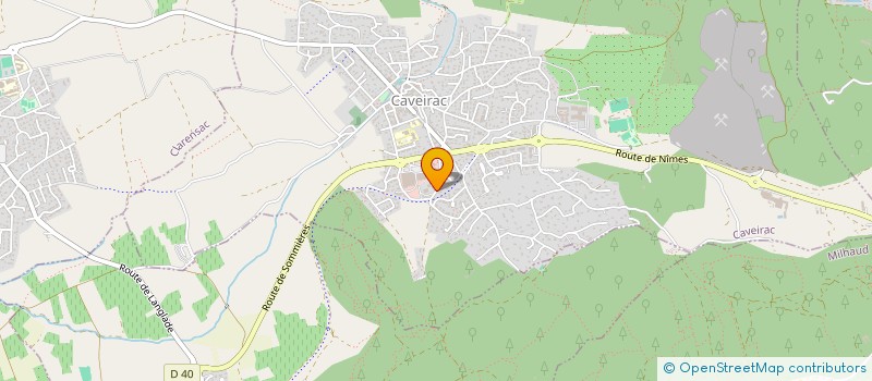 localisation de l'entreprise ADAMENTIUM à CAVEIRAC
