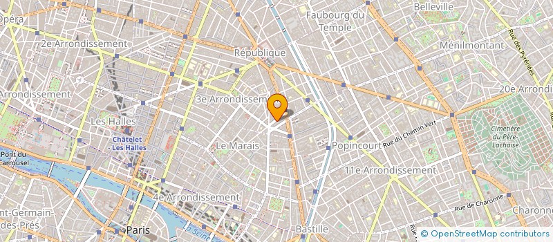 localisation de l'entreprise ADAMENTO  PARIS