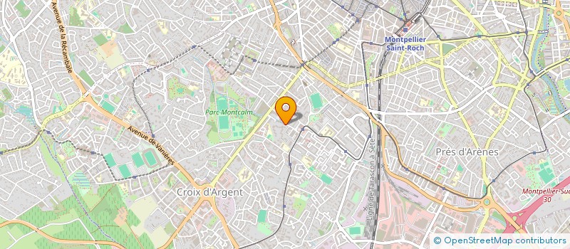 localisation de l'entreprise ADAMHOUSE à MONTPELLIER