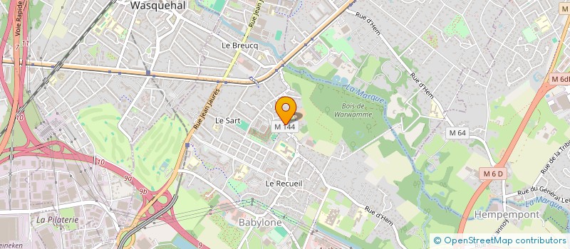 localisation de l'entreprise ADAMI à VILLENEUVE D ASCQ