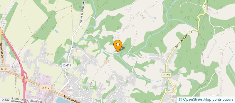 localisation de l'entreprise ADAMI GRAVURE SUR PIERRE  PEYREHORADE