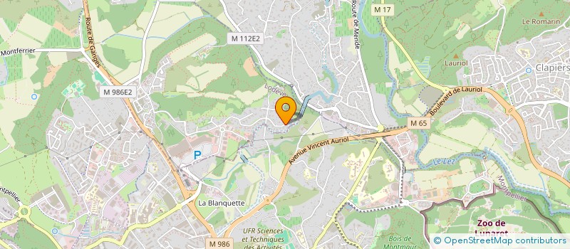 localisation de l'entreprise ADAMIA  SAINT-CLEMENT-DE-RIVIERE