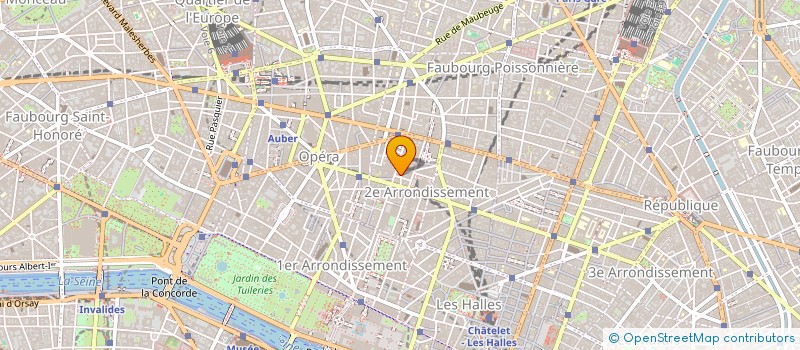 localisation de l'entreprise ADAMIK  PARIS