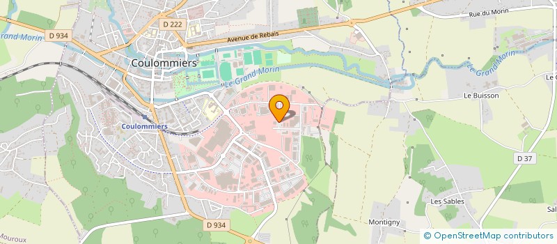 localisation de l'entreprise ADAMIS TECHNOLOGIES à COULOMMIERS