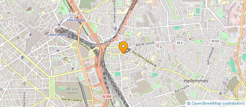 localisation de l'entreprise ADAMO à LILLE