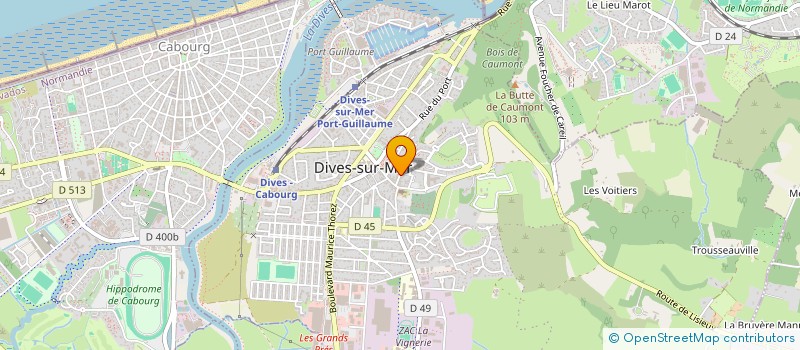 localisation de l'entreprise ADAMOS DISTRIBUTION à DIVES-SUR-MER
